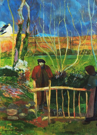 Witam panie Gauguin. autorstwa Paul Gauguin