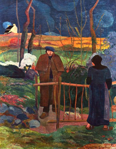Witaj Monsieur Gauguin, 1889. autorstwa Paul Gauguin