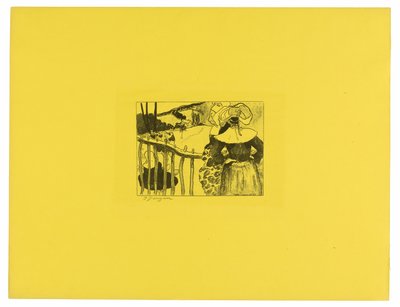 Bretońskie kobiety przy bramie, z Apartamentu Volpini autorstwa Paul Gauguin