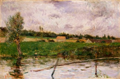 Bretania wieś, 1879 autorstwa Paul Gauguin