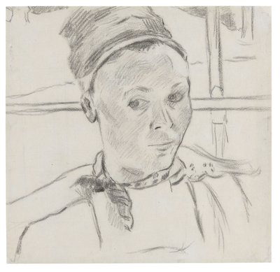 Popiersie młodej Bretonki (prawdopodobnie Marie Lagadu) autorstwa Paul Gauguin