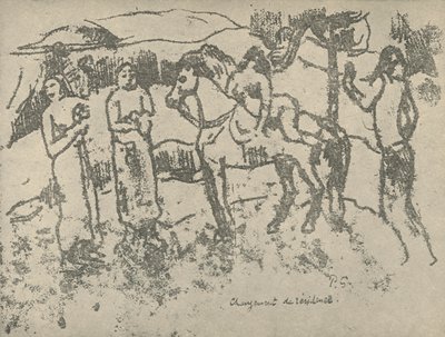 Zmiana miejsca zamieszkania, 1936 autorstwa Paul Gauguin
