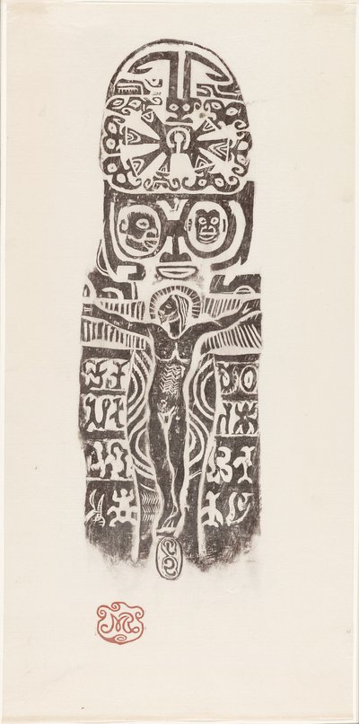 Chrystus na krzyżu autorstwa Paul Gauguin