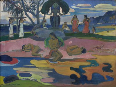 Dzień Boga (Mahana no Atua) 1894 (olej na płótnie) autorstwa Paul Gauguin