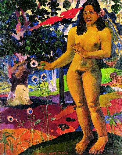 Rozkoszna kraina (Te Nave Nave Fenua) autorstwa Paul Gauguin