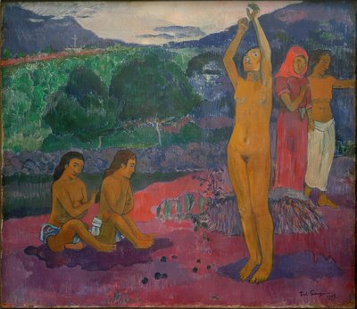 Inkantacja autorstwa Paul Gauguin