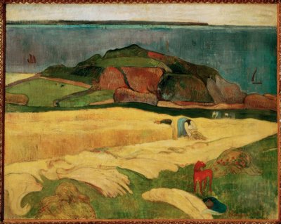 Zbiory nad morzem: Le Pouldu autorstwa Paul Gauguin