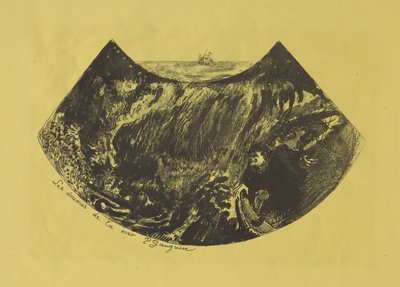 Dramaty morza: zejście w wir, 1889 autorstwa Paul Gauguin
