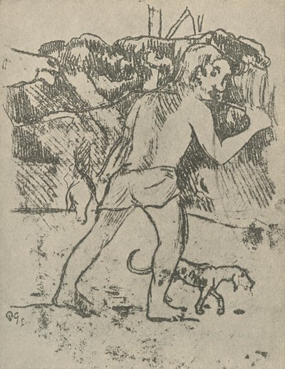Rysunek, 1936 autorstwa Paul Gauguin