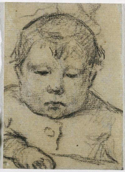 Emil Gauguin jako dziecko, prawa ręka naprzód, c. 1875-1876. autorstwa Paul Gauguin