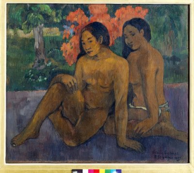 A złoto ich ciała autorstwa Paul Gauguin
