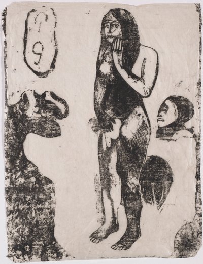 Ewa, 1898-1899. autorstwa Paul Gauguin