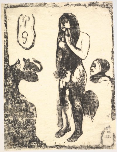 Ewa, 1898-99. autorstwa Paul Gauguin