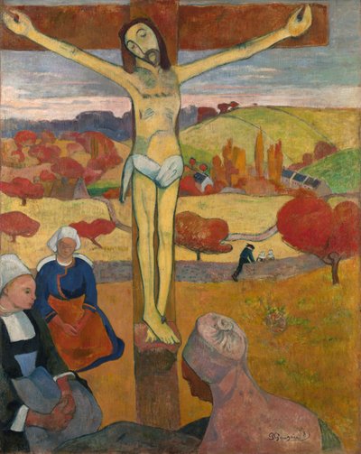 Francuski:  Le Christ jaune Żółty Chrystus autorstwa Paul Gauguin