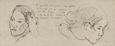 Dobre towarzystwo, bez uczuć, 1936 autorstwa Paul Gauguin