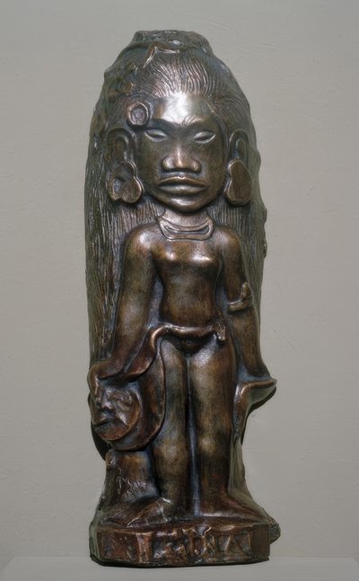 Tutaj autorstwa Paul Gauguin