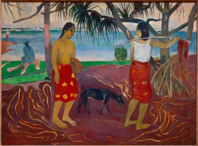 Pod dziko autorstwa Paul Gauguin