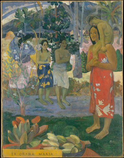 Ia Orana Maria (Zdrowaś Mario) autorstwa Paul Gauguin
