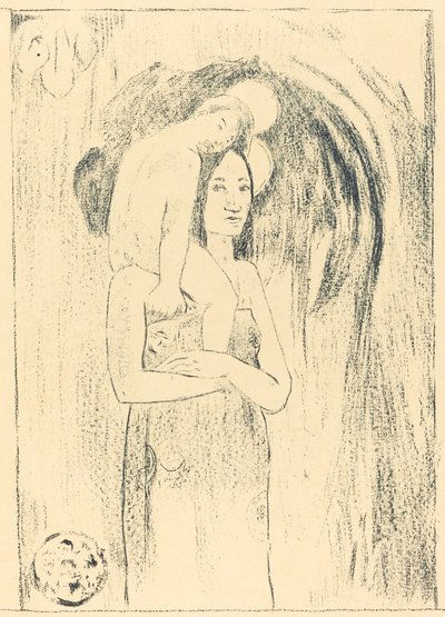 Ia Orana Maria Pozdrawiamy Cię, Maryjo, ok. 1930 r. 1894. autorstwa Paul Gauguin