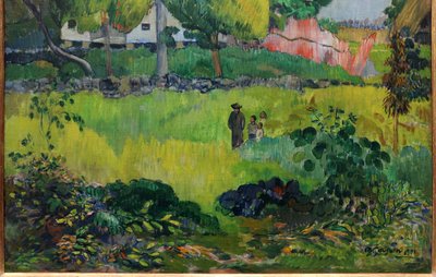 Krajobraz autorstwa Paul Gauguin
