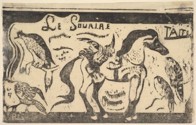 Uśmiech, Tahiti Uśmiech, Tahiti, grudzień 1899. autorstwa Paul Gauguin