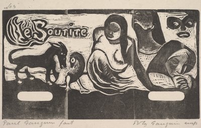 Uśmiech, 1899. autorstwa Paul Gauguin