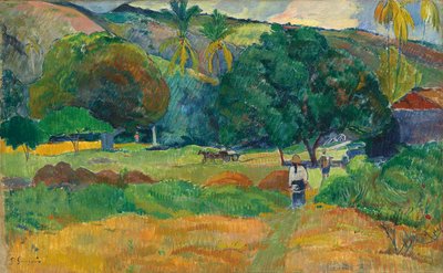 Dolina, 1892 autorstwa Paul Gauguin