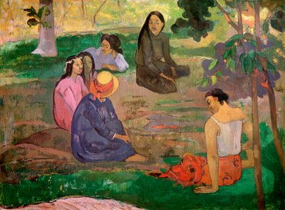 Słowa rozmowy, 1891 autorstwa Paul Gauguin