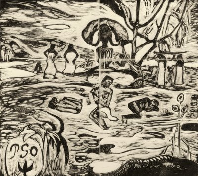 Boże ciepło autorstwa Paul Gauguin