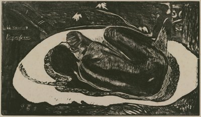 Manao Tupapau (Obserwujący Duch Umarłych) autorstwa Paul Gauguin