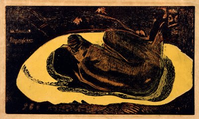 Manao Tupapau Obserwacja Ducha Umarłych, 1893-1894. autorstwa Paul Gauguin