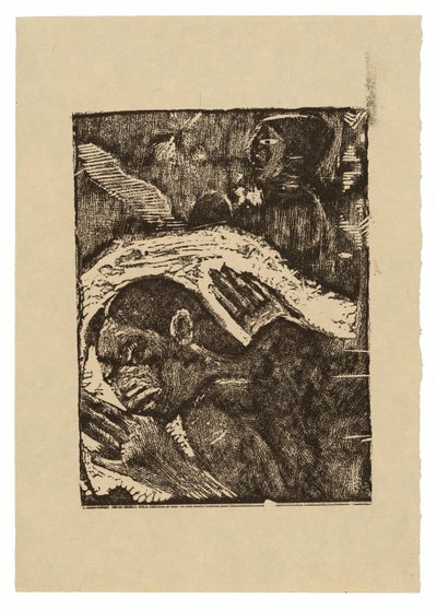 Manao tupapau (Ona myśli o duchu lub Duch myśli o niej) autorstwa Paul Gauguin