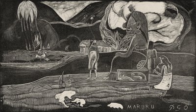 Maruru (Ofiary wdzięczności) autorstwa Paul Gauguin