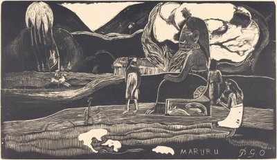 Maruru (Dziękuję) autorstwa Paul Gauguin