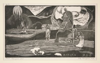 Maru autorstwa Paul Gauguin