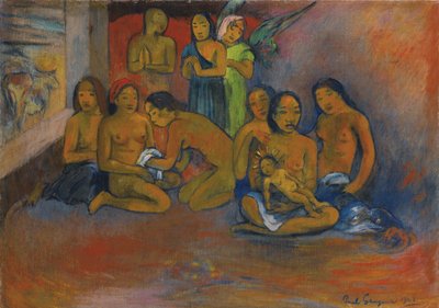 Narodzenia, 1902 autorstwa Paul Gauguin