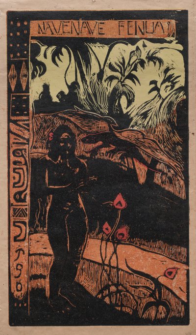 Nawa Nawa Fenua (Pachnąca Wyspa) autorstwa Paul Gauguin