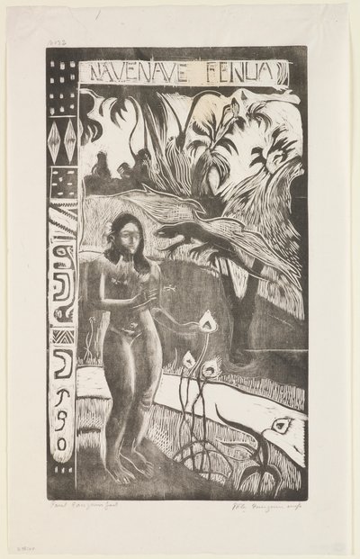 Nave Nave Fenua, z serii „Noa Noa” autorstwa Paul Gauguin