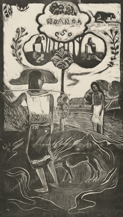 Noa Noa Pachnący, Pachnący, 18941895. autorstwa Paul Gauguin