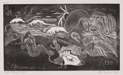 Noa Noa: Wszechświat został stworzony autorstwa Paul Gauguin