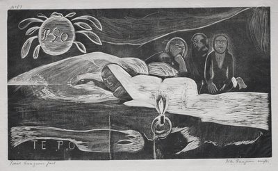 Tylko: Wieczna noc, 1893-94. autorstwa Paul Gauguin