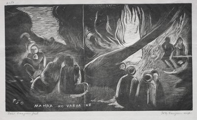 Noe Noe; Diabeł mówi (Mahna No Varua Ino) autorstwa Paul Gauguin
