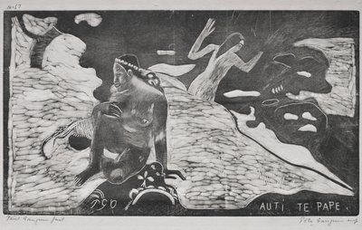 Noa Noa: Kobiety nad rzeką (Auti Te Pape) autorstwa Paul Gauguin