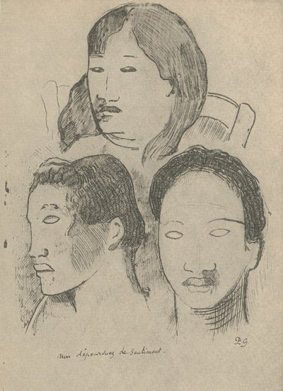 Nie pozbawiony uczuć, 1936 autorstwa Paul Gauguin