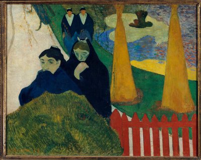 Stare kobiety w Arles autorstwa Paul Gauguin