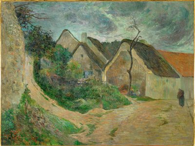 Osny, chemin montant (olej na płótnie) autorstwa Paul Gauguin