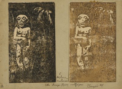 Przeszkody autorstwa Paul Gauguin