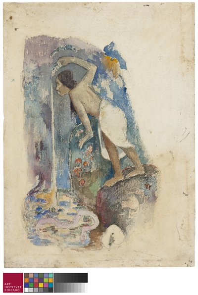 Pape Moe, 1893/94 autorstwa Paul Gauguin