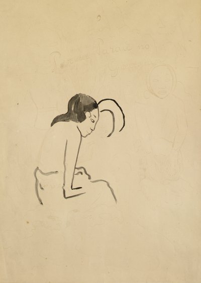 Słowo Boże, 1891-93 autorstwa Paul Gauguin