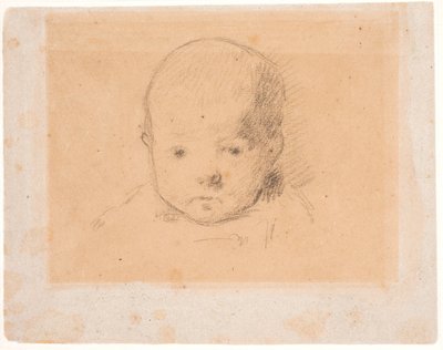 Porträt des Sohnes des Künstlers Clovis, geboren am 10. Mai 1879 autorstwa Paul Gauguin